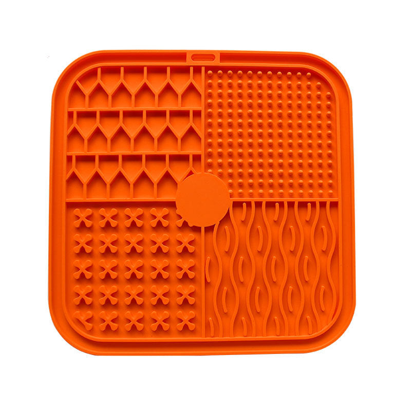 Pet Square Licking Plate