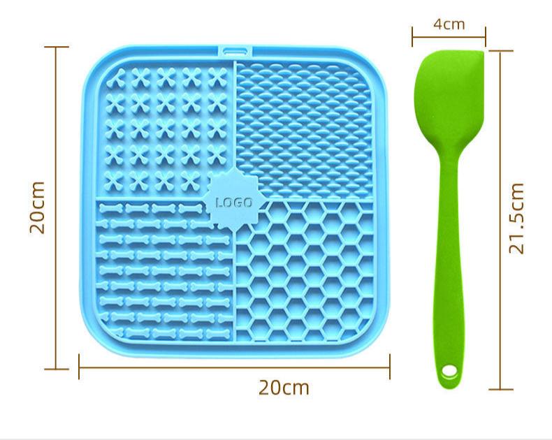 Pet Square Licking Plate