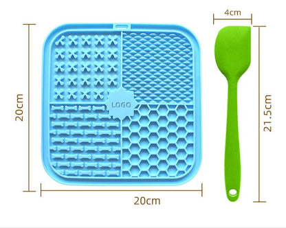 Pet Square Licking Plate