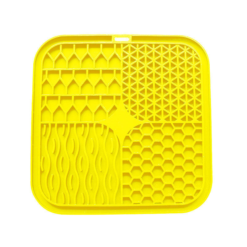 Pet Square Licking Plate